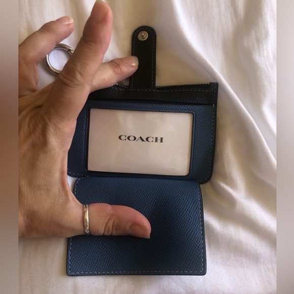 Coach Colorblock Card Attachment Case - Picture 2 of 3